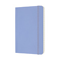 Moleskine Carnet Moleskine Pocket 90x140mm ligné couverture souple bleu hortensia