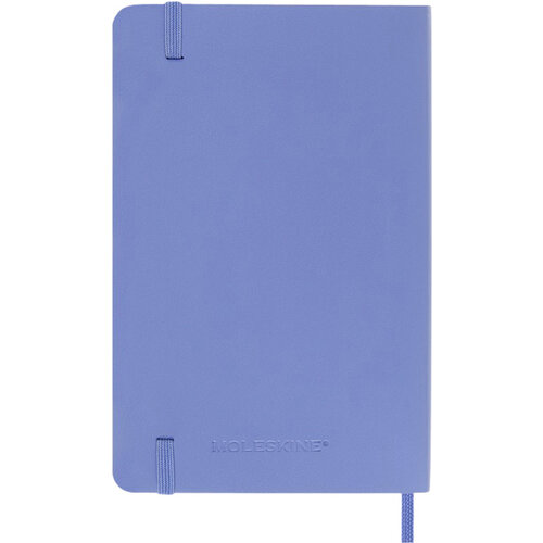 Moleskine Carnet Moleskine Pocket 90x140mm ligné couverture souple bleu hortensia