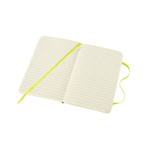 Moleskine Carnet Moleskine Pocket 90x140mm ligné couverture souple vert citron