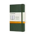 Moleskine Carnet Moleskine Pocket 90x140mm ligné couverture souple vert myrte