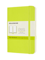 Moleskine Notitieboek Moleskine pocket 90x140mm blanco soft cover lemon green