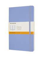 Moleskine Notitieboek Moleskine large 130x210mm lijn soft cover hydrangea blue