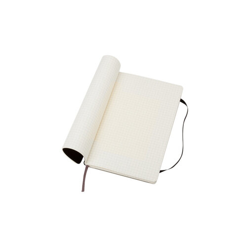 Moleskine Notitieboek Moleskine pocket 90x140mm ruit 5x5mm soft cover zwart