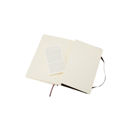 Moleskine Notitieboek Moleskine pocket 90x140mm ruit 5x5mm soft cover zwart