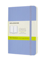 Moleskine Notitieboek Moleskine pocket 90x140mm blanco soft cover hydrangea blue