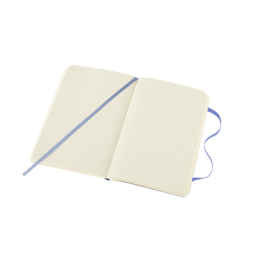 Moleskine Notitieboek Moleskine pocket 90x140mm blanco soft cover hydrangea blue