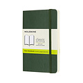Moleskine Carnet Moleskine Pocket 90x140mm uni couverture rigide vert myrte
