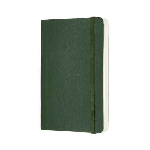 Moleskine Notitieboek Moleskine pocket 90x140mm blanco soft cover myrtle green