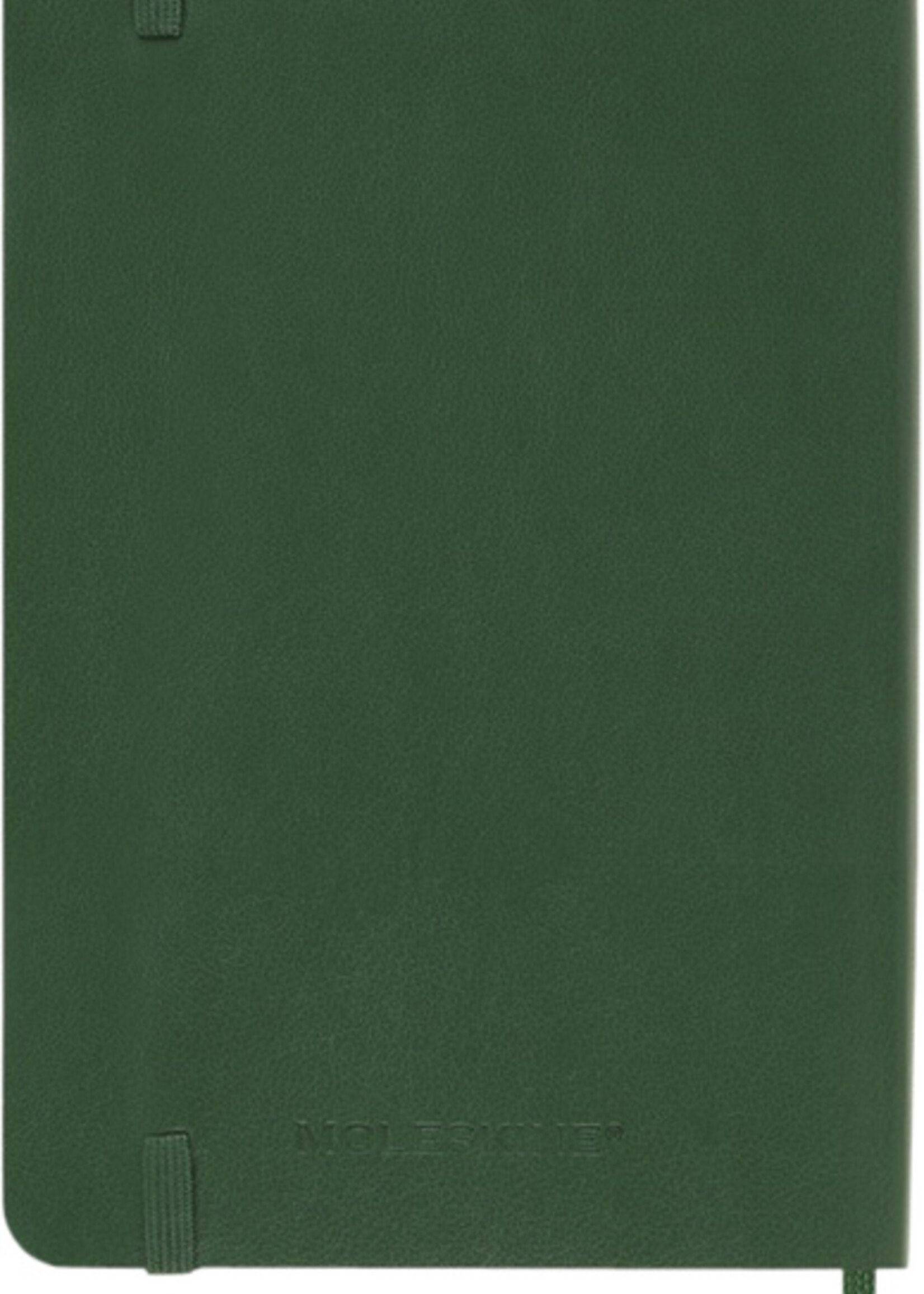 Moleskine Notitieboek Moleskine pocket 90x140mm blanco soft cover myrtle green
