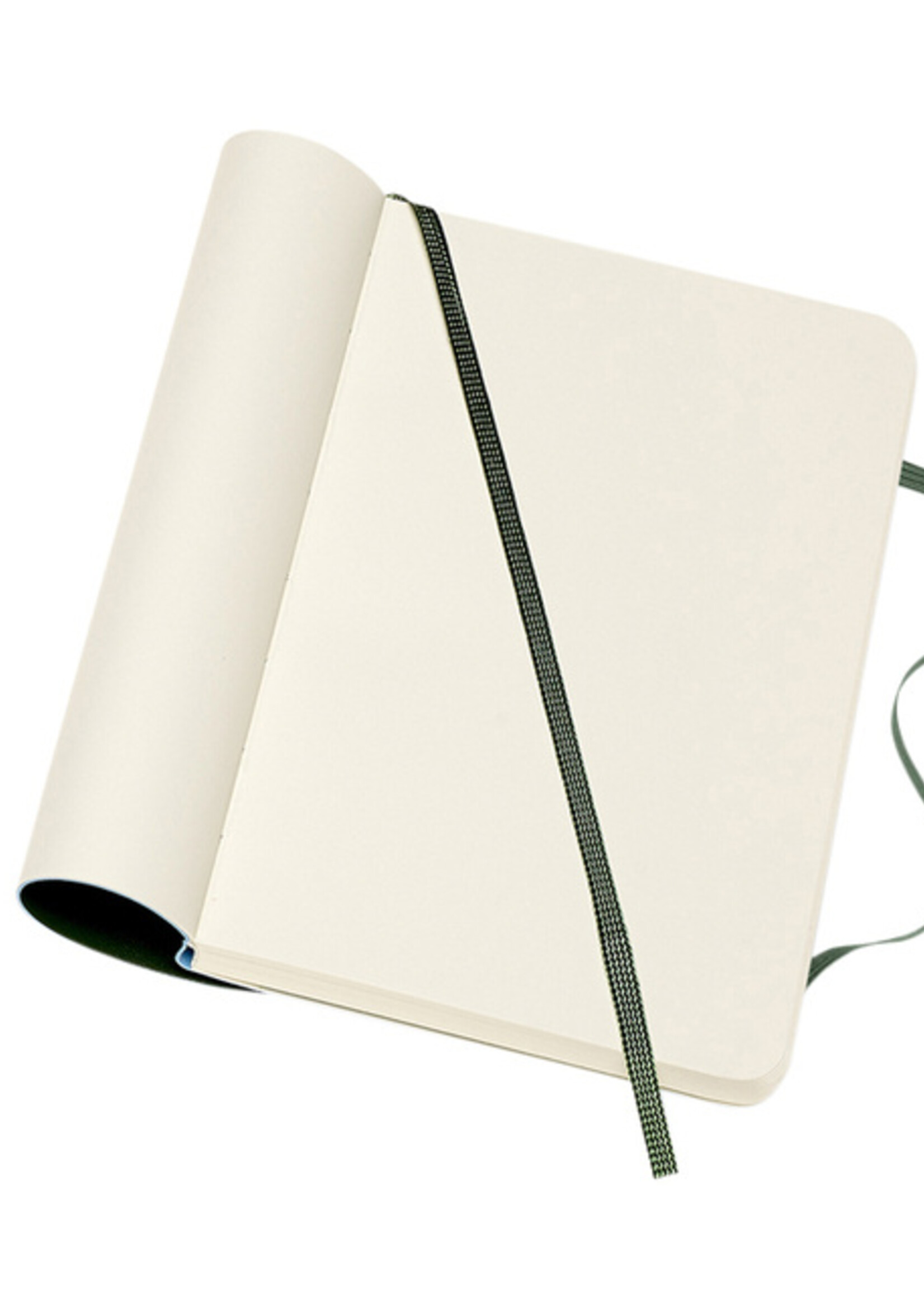 Moleskine Notitieboek Moleskine pocket 90x140mm blanco soft cover myrtle green
