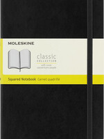 Moleskine Notitieboek Moleskine large 130x210mm ruit 5x5mm soft cover zwart