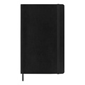 Moleskine Carnet Moleskine large 130x210mm carreau 5x5mm couverture souple noir