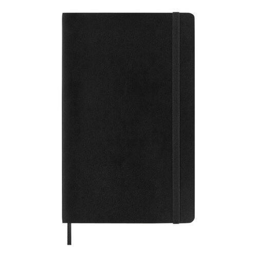 Moleskine Carnet Moleskine large 130x210mm carreau 5x5mm couverture souple noir
