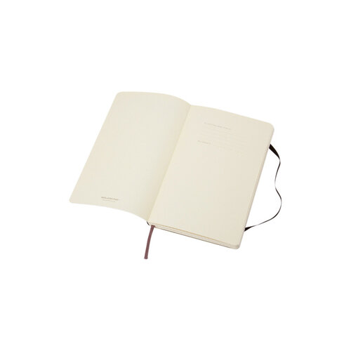 Moleskine Carnet Moleskine large 130x210mm carreau 5x5mm couverture souple noir