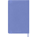 Moleskine Notitieboek Moleskine large 130x210mm blanco soft cover hydrangea blue