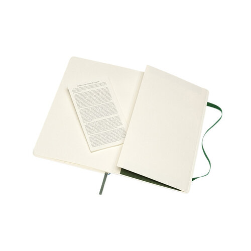 Moleskine Carnet Moleskine large 130x210mm pointillé couverture souple noir