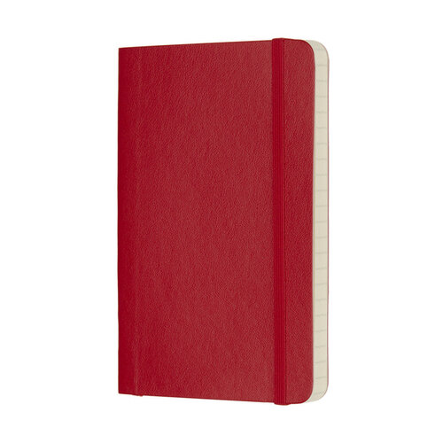 Moleskine Carnet de notes A6 Moleskine Couverture souple rouge