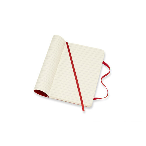 Moleskine Carnet de notes A6 Moleskine Couverture souple rouge