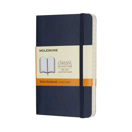Moleskine notitieboek A6 Moleskine SC saffier blauw