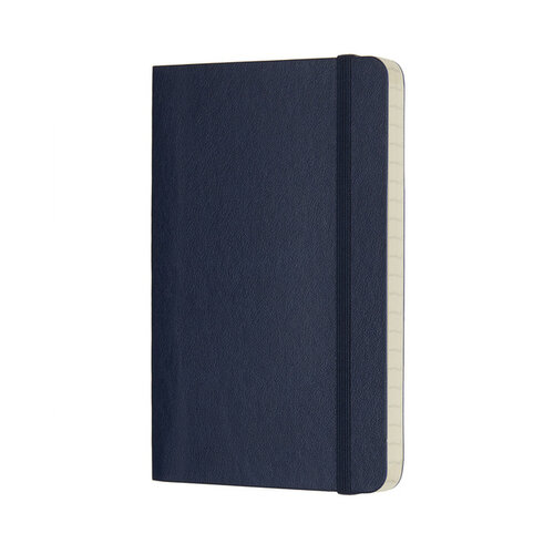 Moleskine Carnet de notes A6 Moleskine Couverture souple bleu saphir