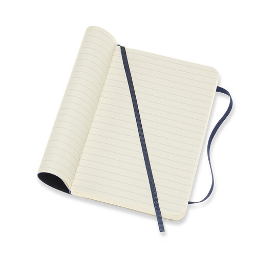 Moleskine Carnet de notes A6 Moleskine Couverture souple bleu saphir