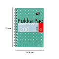 Pukka Pad Notitieboek Pukka Pad Jotta A5 ruit 5x5mm 200 pagina's 80gr groen