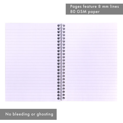 Pukka Pad Bloc-notes Pukka Jotta A5 ligné 200 pages 80g vert