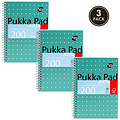 Pukka Pad Bloc-notes Pukka Jotta A5 ligné 200 pages 80g vert