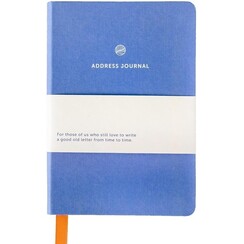 Notitieblok A6 blauw A Journal lijn