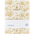 A Journal Carnet de notes AJ A5 Toile de Jouy ligné écru