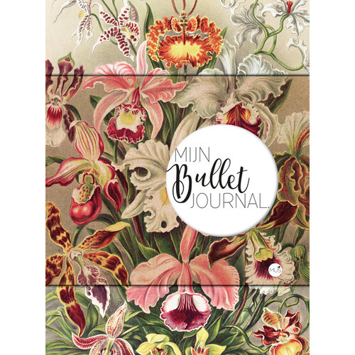 Bullet Journal Mon Bullet Journal Orchidée dots 240 pages