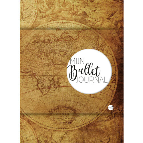Bullet Journal Mon Bullet Journal Carte du monde dots 240 pages