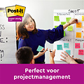 Post-it Bloc mémo 3M Post-it 655 76x127mm Super Sticky Oasis 5 pièces