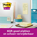 Post-it Bloc mémos 3M Post-it 622 Super Sticky 47,6x47,6mm jaune 21 + 3 gratuits