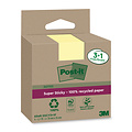 Post-it Memoblok 3M Post-it 654 RSSCOL 76x76mm geel 3+1 gratis