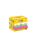Post-it Bloc mémos 3M Post-it 653-TFEN 38x51mm couleur assorti 12 pièces