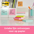 Post-it Bloc mémos 3M Post-it 654 76x76mm Energetic Colours 6 pièces