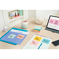 Post-it Bloc mémos 3M Post-it 654 76x76mm Beachside Colour 6 pièces