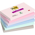 Post-it Notes 3M Post-it 655-6SS Super Sticky 76x127mm SOULFUL 6 pièces