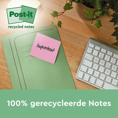 Post-it Bloc-mémos 3M post-it 622 RSS3COL 47,6x47,6mm assorti 3 pièces