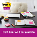Post-it Bloc-mémos Post-it 3M Z-Notes R330 Super Sticky 76x76mm Carnival 6 pièces