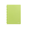 Atoma Cahier Atoma A4 carreau 5x5mm 144 pages 90g PP transparent assorti