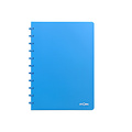 Atoma Cahier Atoma A4 carreau 5x5mm 144 pages 90g PP transparent assorti
