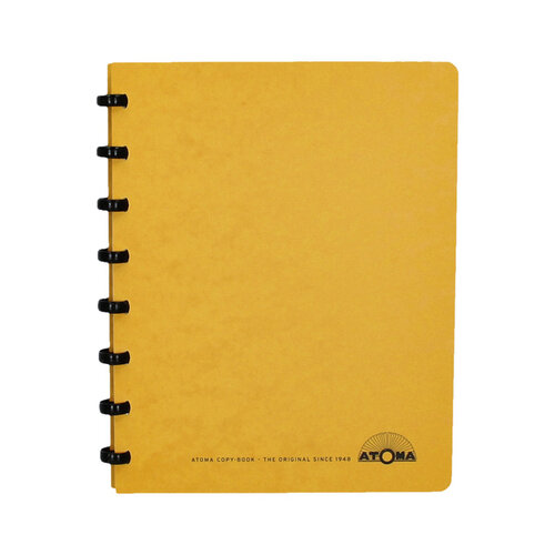 Atoma Cahier Atoma A5 carreau 5x5mm 144 pages 90g carton assorti