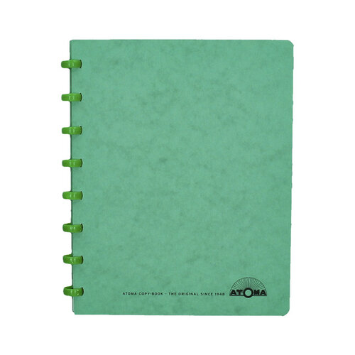 Atoma Cahier Atoma A5 carreau 5x5mm 144 pages 90g carton assorti