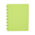 Atoma Schrift Atoma A5 lijn 144blz 90gr PP transparant assorti