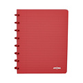 Atoma Cahier Atoma A5 ligné 144 pages 90g PP transparent assorti