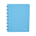 Atoma Schrift Atoma A5 lijn 144blz 90gr PP transparant assorti