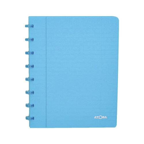 Atoma Cahier Atoma A5 ligné 144 pages 90g PP transparent assorti