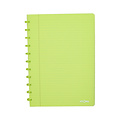 Atoma Cahier Atoma A4 carreau 4x8mm 144 pages 90g PP transparent assorti